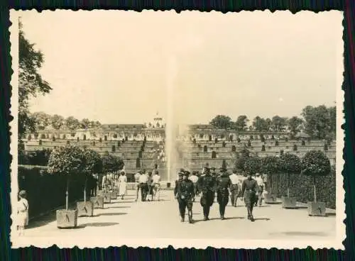 15x Foto Sanssouci Berlin Potsdam in Brandenburg Soldaten und andere Motive 1939