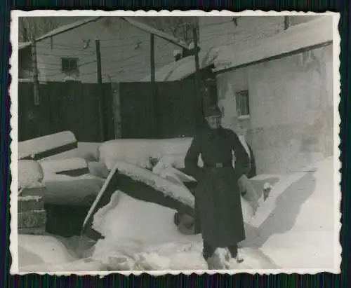 5x Foto Soldaten Wehrmacht Quartier Kaserne uvm. Polen 1940-42