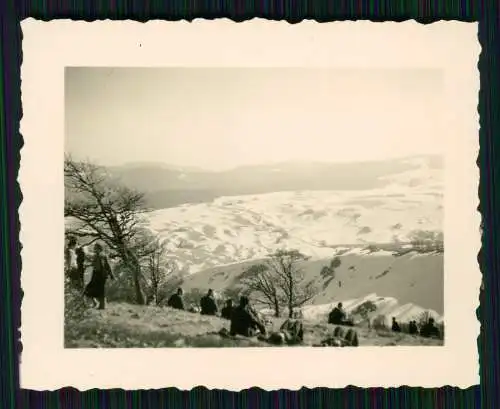 7x Foto Sol. Wehrmacht Polizei bei Märgen St. Peter im Glottertal Wegweiser 1940