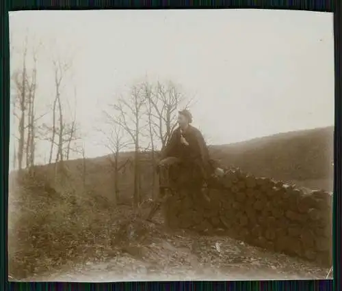 6x Foto Jäger auf Jagd mit Gewehr Ostseeförde Schlei Schleswig-Flensburg 1910-15