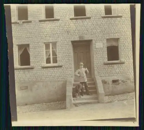 6x Foto Jäger auf Jagd mit Gewehr Ostseeförde Schlei Schleswig-Flensburg 1910-15