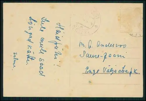 AK Ostern Osterei Estland Baltikum Tallinn Pärnu Johvi Tartu Lettland 1927 gel.