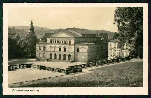 2x Foto AK Coburg in Oberfranken, Herzogliches Hoftheater uvm.