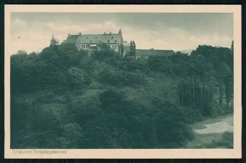 2x AK Hohenlimburg Hagen, Blick auf das Schloss und Galerie-Gang 1925