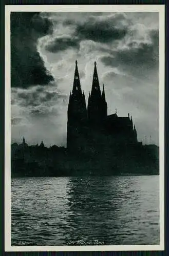 8x Foto AK Köln am Rhein 700 Jahre Kölner Dom bei Nacht und vieles mehr