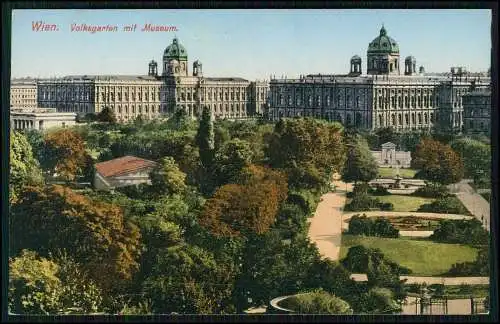 8x AK alte Ansichten Wien Bundesland u. Hauptstadt Österreich 1900-1920 gelaufen