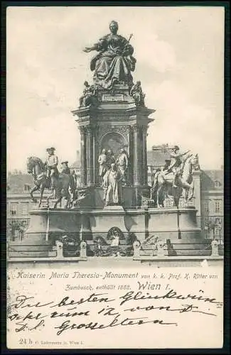 5x AK alte Ansichten Wien Bundesland u. Hauptstadt Österreich 1900-1920 gelaufen