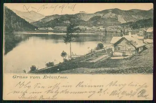 AK  Mitterbach Erlaufsee Niederösterreich, Gesamtansicht, Wohnhaus 1902 gelaufen