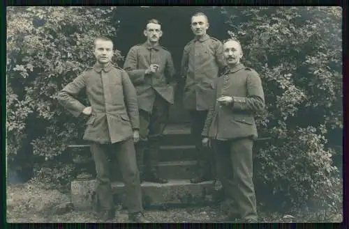 2x Foto AK 1. WK Soldaten Neuhaus Paderborn Sennelager Truppenübungsplatz Senne