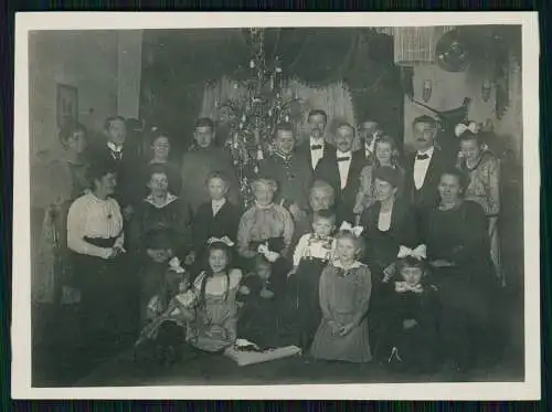 5x alte Fotos Familie in der Wohnstube Weihnachten und vieles mehr 1910-25