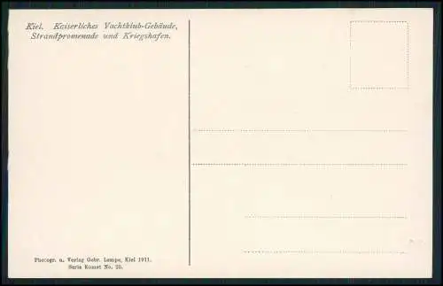 5x alte Postkarte Kiel in Schleswig Holstein diverse Ansichten 1910-15