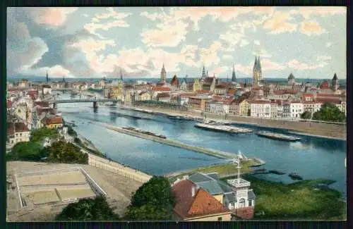 4x alte Ansichtskarte Postkarte Hansestadt Bremen, diverse Ansichten 1910-15