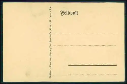 AK 1. WK Feldpost Karte - Heldentod eines Franzosen - 1914-18