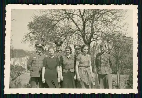 5x Foto Soldaten Wehrmacht Kaserne Lazarett oder ähnliches 1939-41