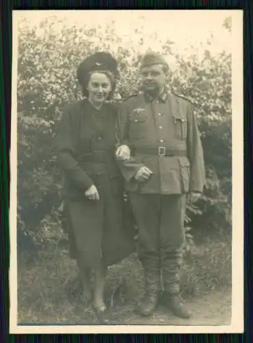 7x Foto Soldat Wehrmacht Portrait mit Frau Freundin und andere Motive 1939-42