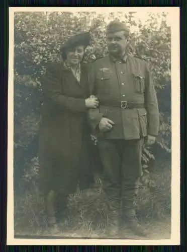 7x Foto Soldat Wehrmacht Portrait mit Frau Freundin und andere Motive 1939-42