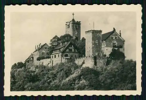 10x Foto alte Ansichten die Wartburg bei der Lutherstadt Eisenach in Thüringen