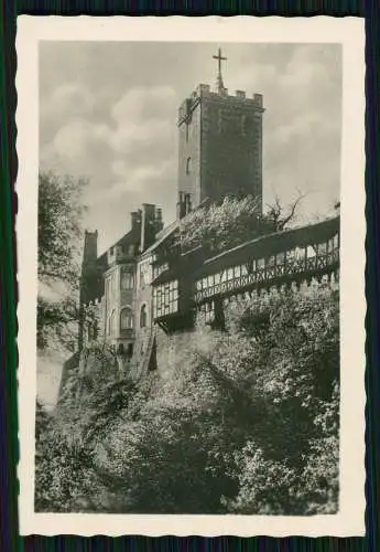 10x Foto alte Ansichten die Wartburg bei der Lutherstadt Eisenach in Thüringen