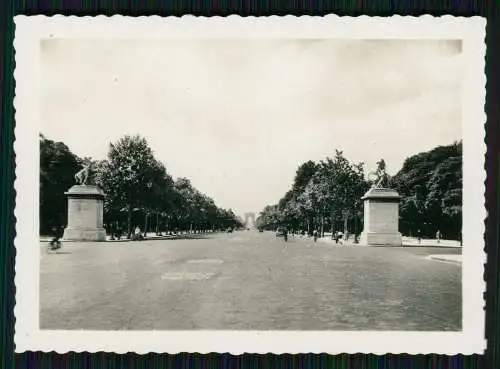 20x Foto Paris Frankreich, Diverse Ansichten Kriegsjahre 1939-40