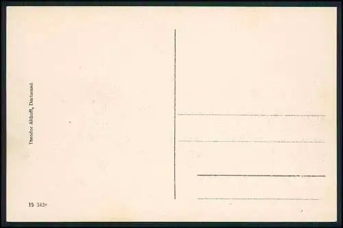 AK Dortmund im Ruhrgebiet Hauptbahnhof vom Fehmlinde Freistuhl 1930