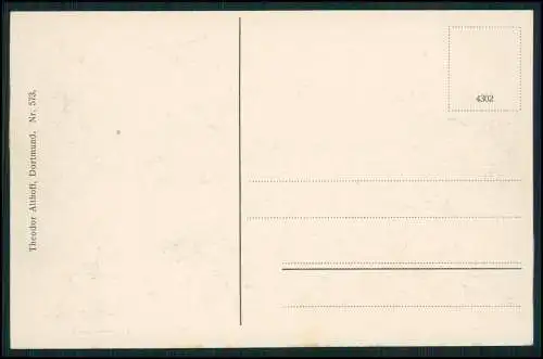 AK Dortmund im Ruhrgebiet, Hauptbahnhof mit Freistuhl, Straßenbahn um 1925