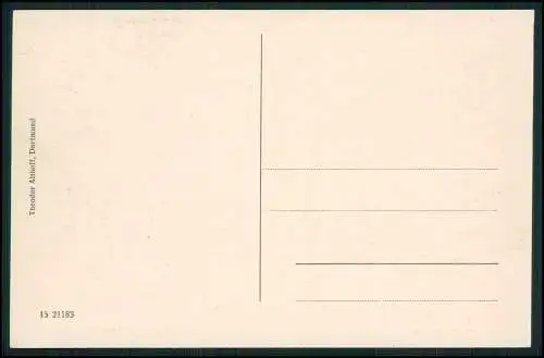 AK Dortmund, Hoher Wall, alte Häuser Passanten Straßenbahnschienen uvm. um 1925