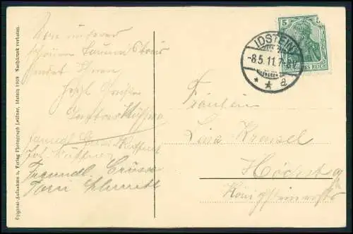 AK Idstein im Taunus Hessen, Altes Stadttor 1911 gelaufen