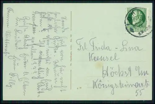 AK Lohr am Main Wallfahrtsort Mariabuchen Wallfahrtskirche Kloster 1914 gelaufen