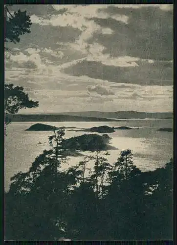 10x AK Norwegen, Norge diverse Ansichten um 1940 Beschreibung Rückseite