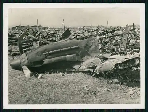 Foto Flughafen Witebsk Wizebsk Weißrussland Kriegszerstörung Luftwaffe 1941