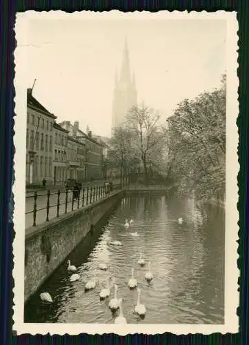 13x Foto Wehrmacht Brügge Brugge Bruges und Bruxelles Brüssel Belgien 1940-41