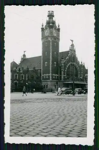 2x Foto Soldaten der Wehrmacht Marine in Gdańsk Danzig Polen 1941-42