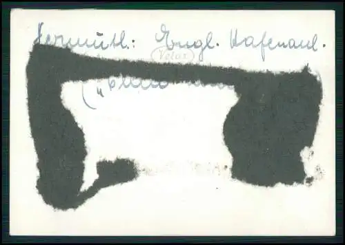 Foto Kriegsschiff Hafen Belgien Frankreich 1940-41 Handschrift Text Rückseite