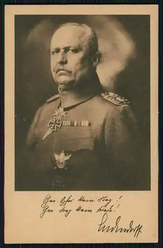 AK Erich Ludendorff, General und Politiker, Portrait in Uniform und mit Orden