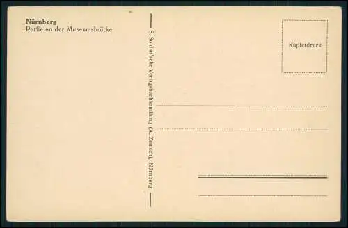 9x AK alte Ansichtskarte Postkarte Nürnberg in Mittelfranken Bayern