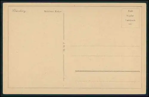 9x AK alte Ansichtskarte Postkarte Nürnberg in Mittelfranken Bayern