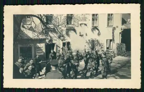 Foto Hinterbrühl Österreich Mödling Gasthaus Höldrichsmühle Soldaten Wehrmacht