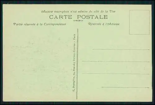 5x AK 1. WK Ansichtskarte Postkarte Chantilly-Oise Fontainebleau Seine et Marne