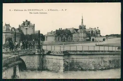5x AK 1. WK Ansichtskarte Postkarte Chantilly-Oise Fontainebleau Seine et Marne