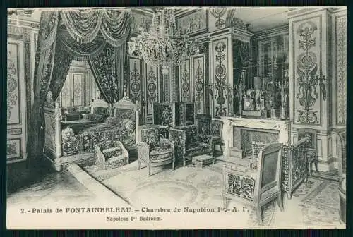 5x AK 1. WK Ansichtskarte Postkarte Chantilly-Oise Fontainebleau Seine et Marne