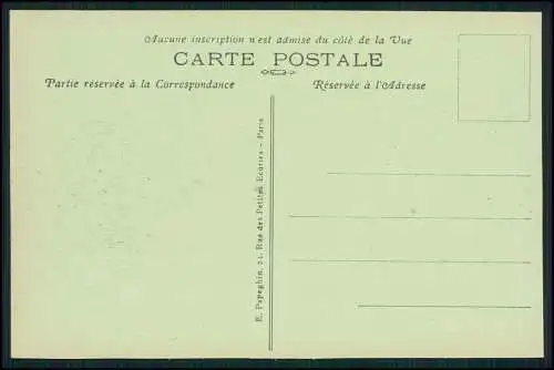 5x AK 1. WK Ansichtskarte Postkarte Chantilly-Oise Fontainebleau Seine et Marne