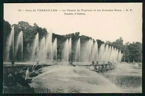 5x AK 1. WK alte Ansichtskarte Postkarte Versailles Yvelines, diverse Ansichten