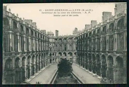 4x AK 1.WK alte Ansichtskarte Postkarte Saint Germain en Laye Yvelines Ansichten