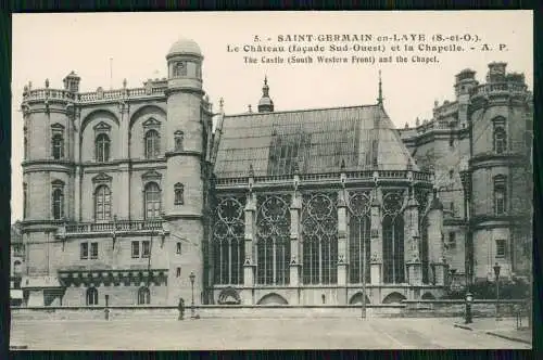 4x AK 1.WK alte Ansichtskarte Postkarte Saint Germain en Laye Yvelines Ansichten