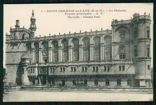 4x AK 1.WK alte Ansichtskarte Postkarte Saint Germain en Laye Yvelines Ansichten