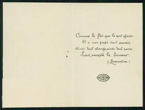 AK Seidenstick Ansichtskarte Postkarte Violette Blume Hufeisen um 1910