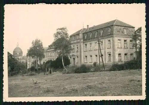 Foto 12x9cm Gaußig in der Oberlausitz, Erholungsheim ??? Oder wo ?