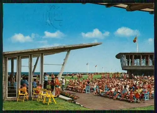 Foto AK Cuxhaven Döse Kurkonzert am Strandhaus