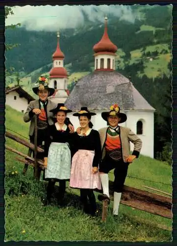 2x Wallfahrtskirche Maria Rast Zell am Ziller Trachten aus dem Zillertal Tirol