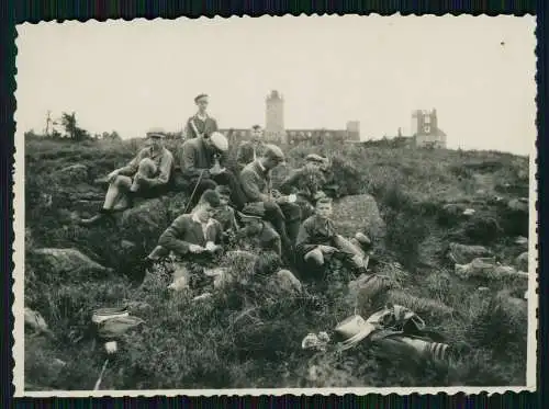 10x Foto Junge Jungs kurze Hose Reise wandern Brocken Nationalpark Harz uvm 1936